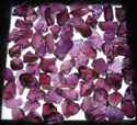 Rhodolite rough, Violet color, faceted grade rough from orissa gems