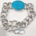 Original Turquoise super quality heavy weight bracelet.