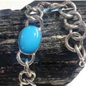 Original Turquoise super quality heavy weight bracelet.