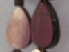 Machine Cut pear garnet from orissa gems
